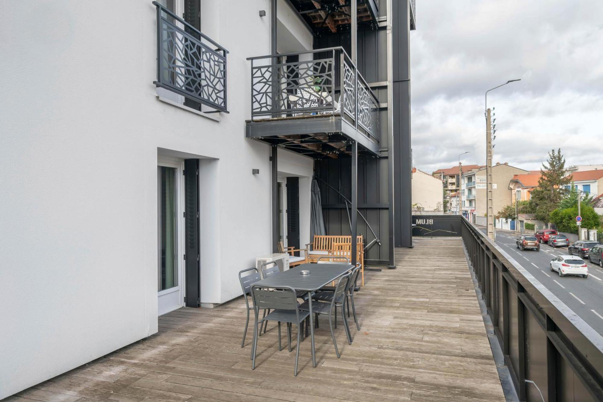 Residence Leon Blum - Appartements Design - Parking Clermont-Ferrand Exterior foto